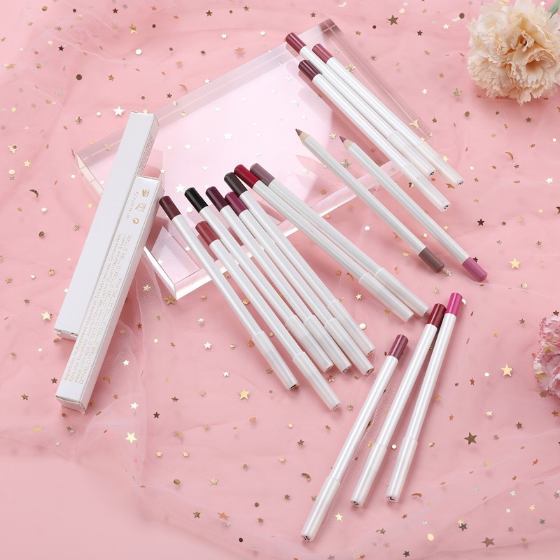 Custom 25-Color Lipstick Pencil | Private Label Lip Liner _ LS0706 Custom 25-Color Lipstick Pencil | Private Label Lip Liner _ LS0706