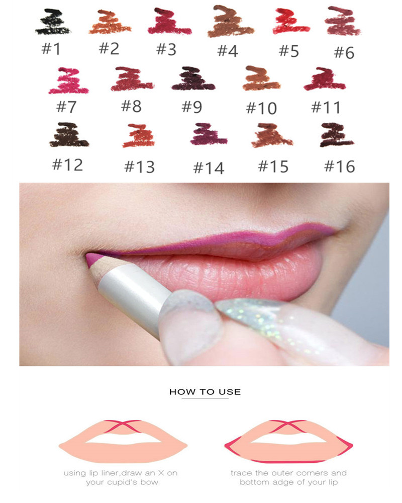 Custom 25-Color Lipstick Pencil | Private Label Lip Liner _ LS0706 Custom 25-Color Lipstick Pencil | Private Label Lip Liner _ LS0706