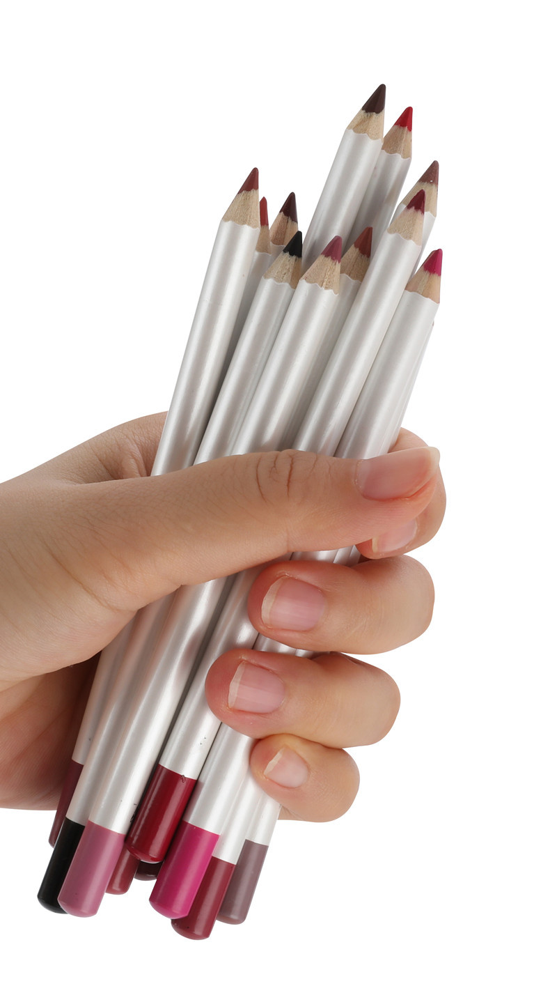 Custom 25-Color Lipstick Pencil | Private Label Lip Liner _ LS0706 Custom 25-Color Lipstick Pencil | Private Label Lip Liner _ LS0706