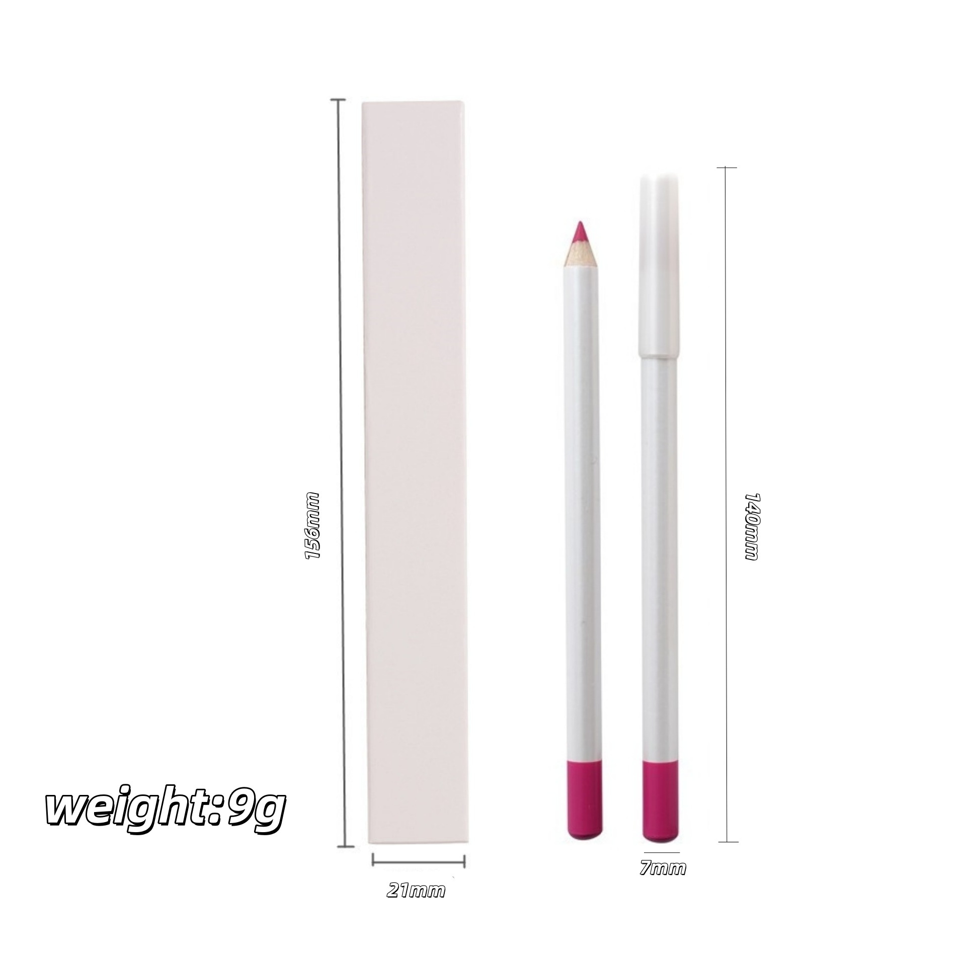 Custom 25-Color Lipstick Pencil | Private Label Lip Liner _ LS0706 Custom 25-Color Lipstick Pencil | Private Label Lip Liner _ LS0706