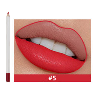 Custom 25-Color Lipstick Pencil and Lip Liner - Private Label No Logo Lip Crayon shade 05 image Custom 25-Color Lipstick Pencil and Lip Liner - Private Label No Logo Lip Crayon shade 05 image