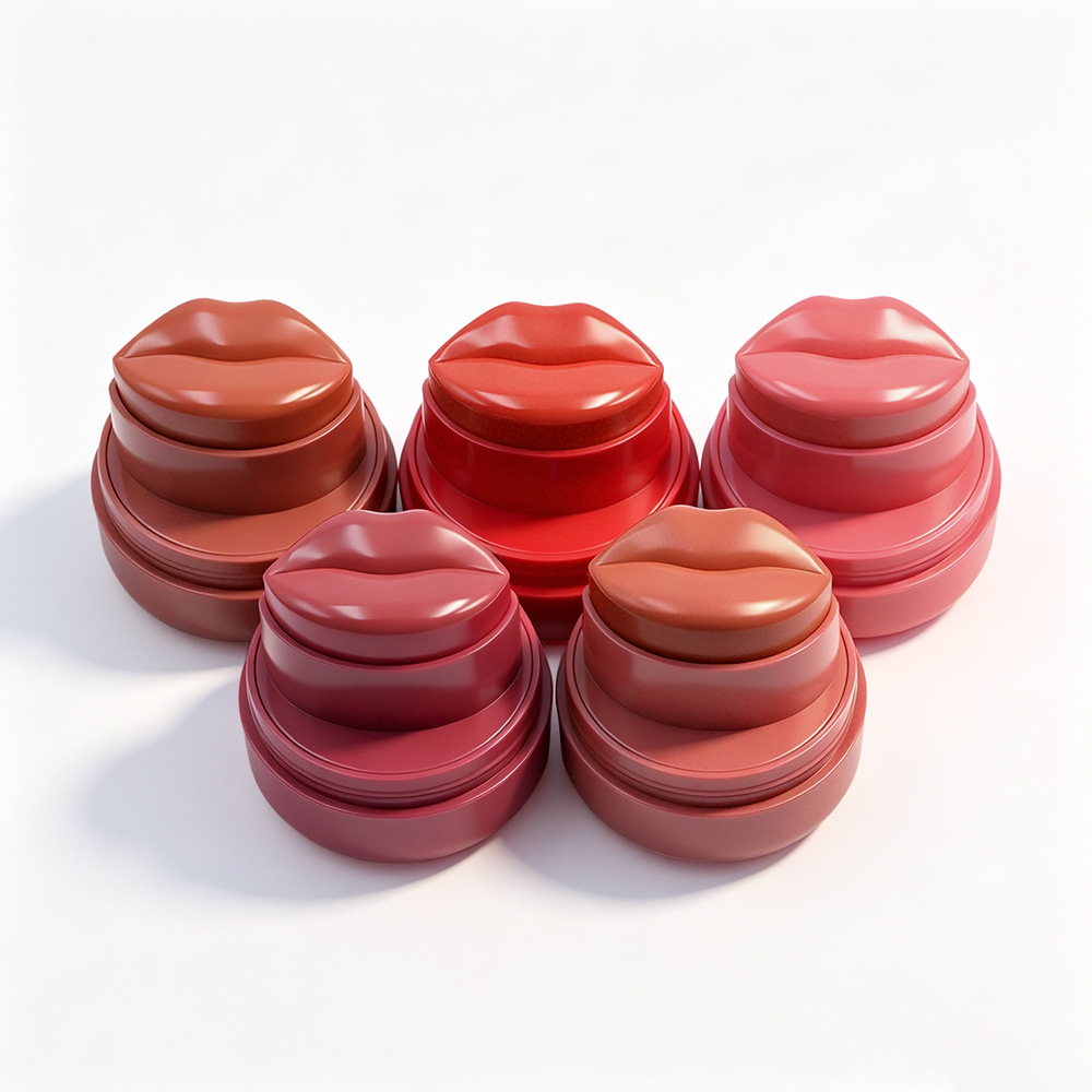 Custom Lip and Cheek Cream Blush | Private Label 8-Color Balm__LS0708