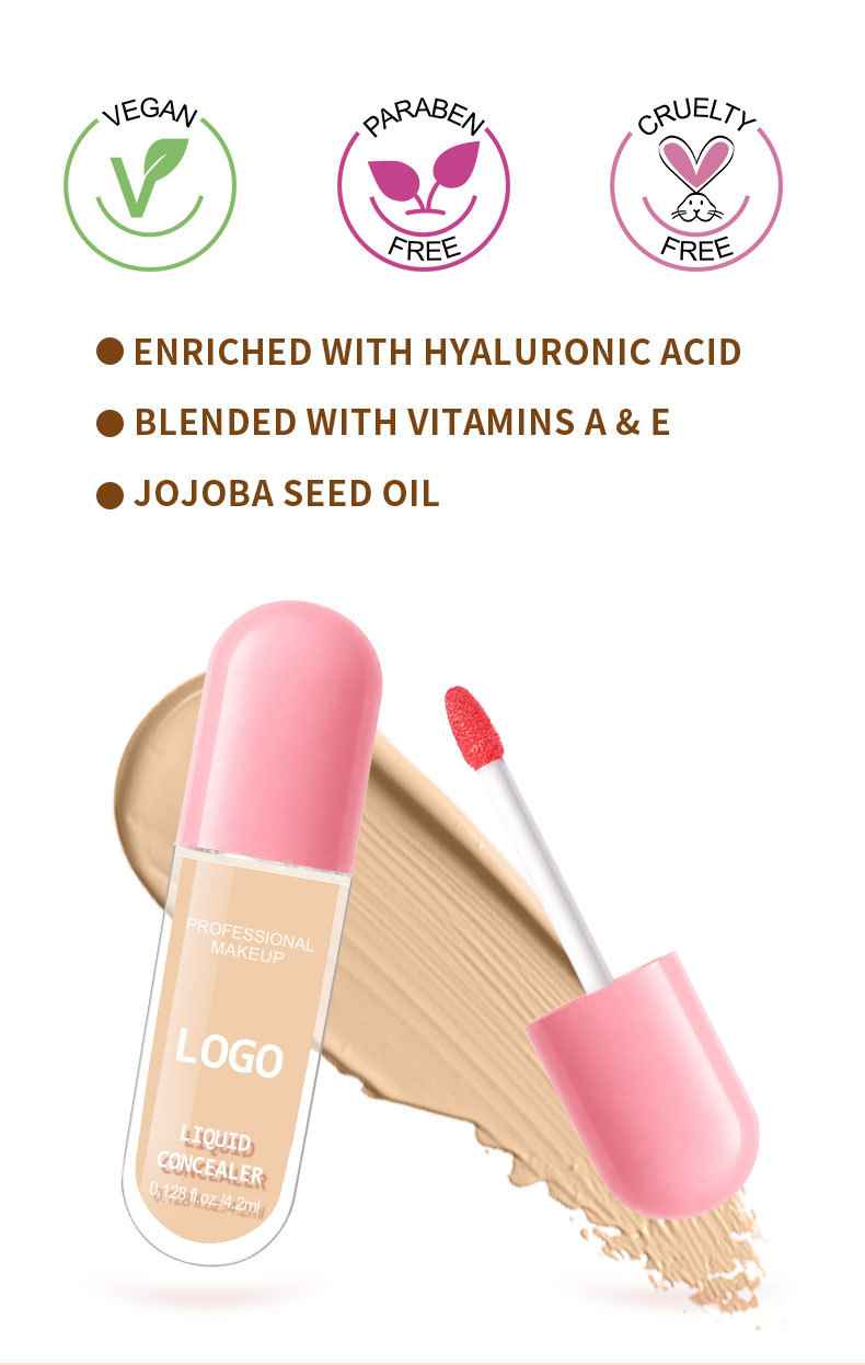 Custom 22-Shade Liquid Concealer | Private Label Matte Concealer Custom 22-Shade Liquid Concealer | Private Label Matte Concealer