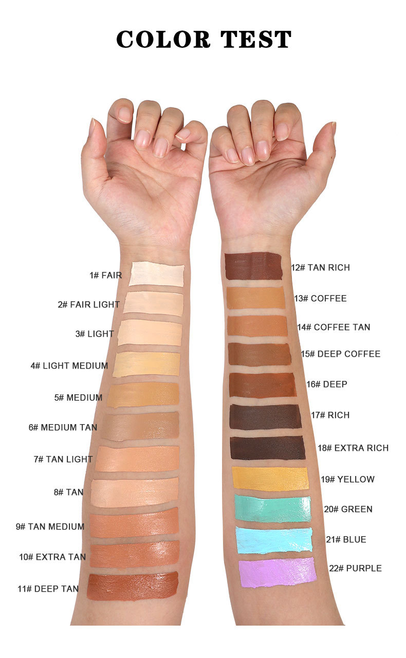 Custom 22-Shade Liquid Concealer | Private Label Matte Concealer Custom 22-Shade Liquid Concealer | Private Label Matte Concealer