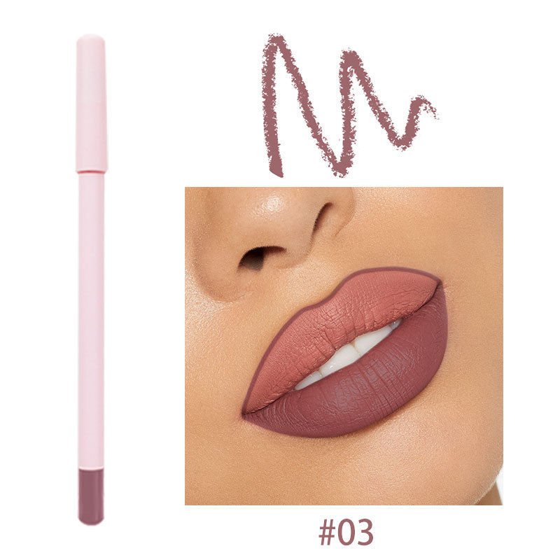 Custom Waterproof Matte Lip Liner Pencil - Private Label Long-Lasting Lipliner
