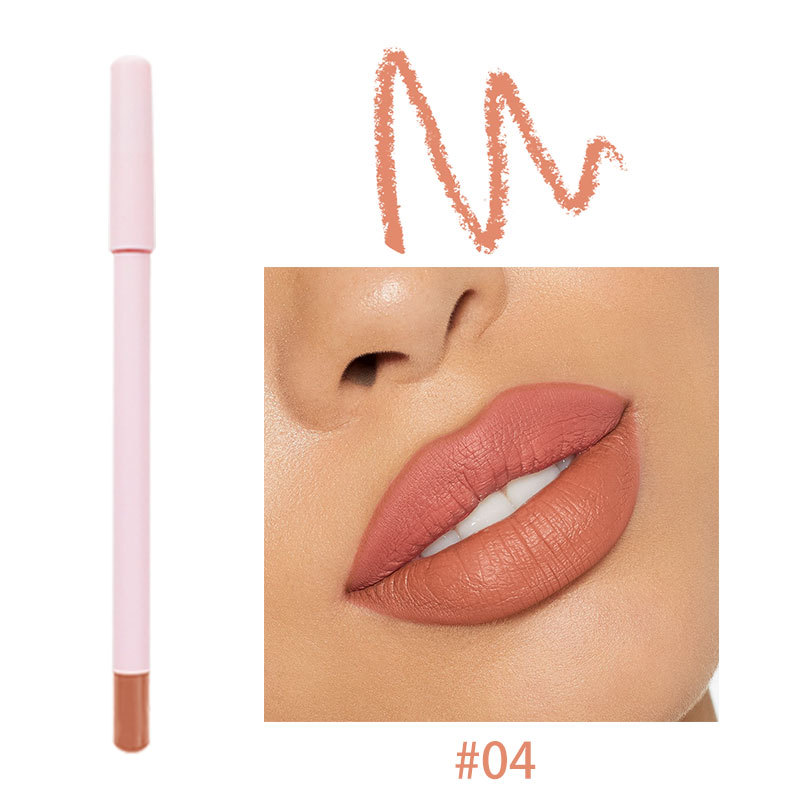 Custom Waterproof Matte Lip Liner Pencil - Private Label Long-Lasting Lipliner