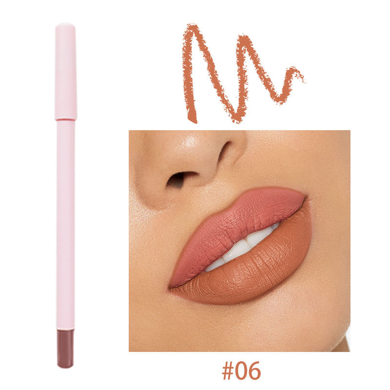 Custom Waterproof Matte Lip Liner Pencil - Private Label Long-Lasting Lipliner