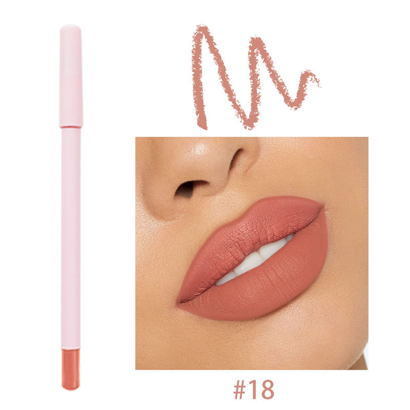 Custom Waterproof Matte Lip Liner Pencil - Private Label Long-Lasting Lipliner