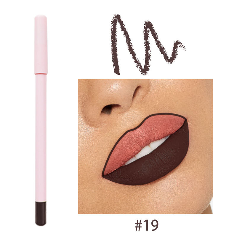 Custom Waterproof Matte Lip Liner Pencil - Private Label Long-Lasting Lipliner