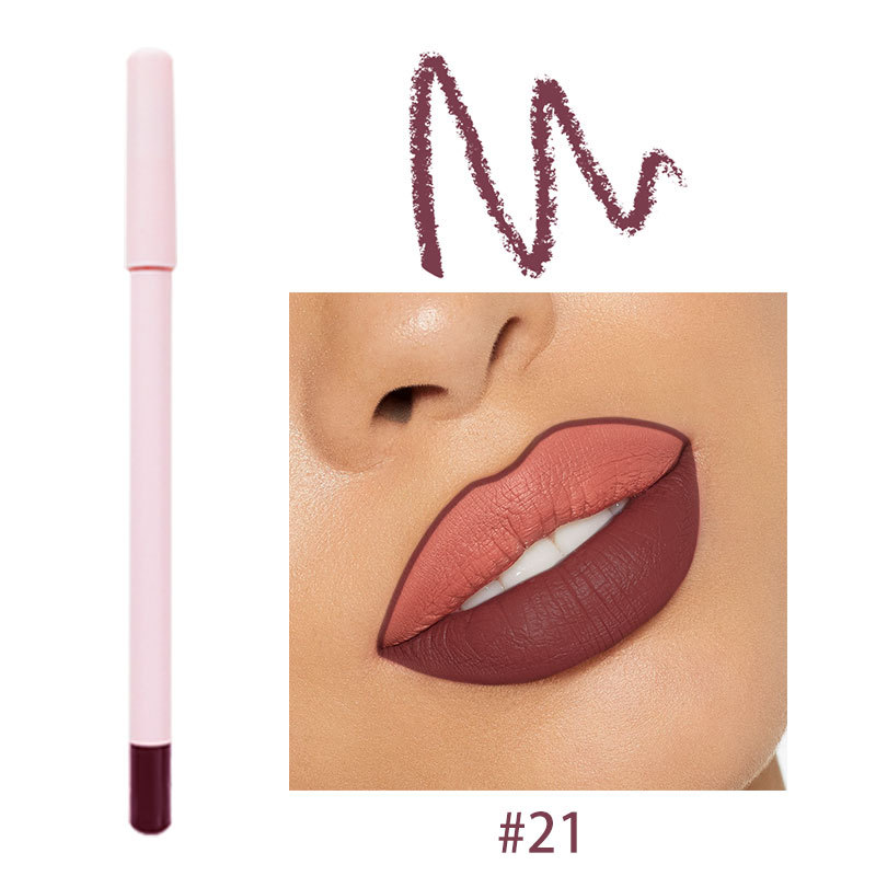 Custom Waterproof Matte Lip Liner Pencil - Private Label Long-Lasting Lipliner