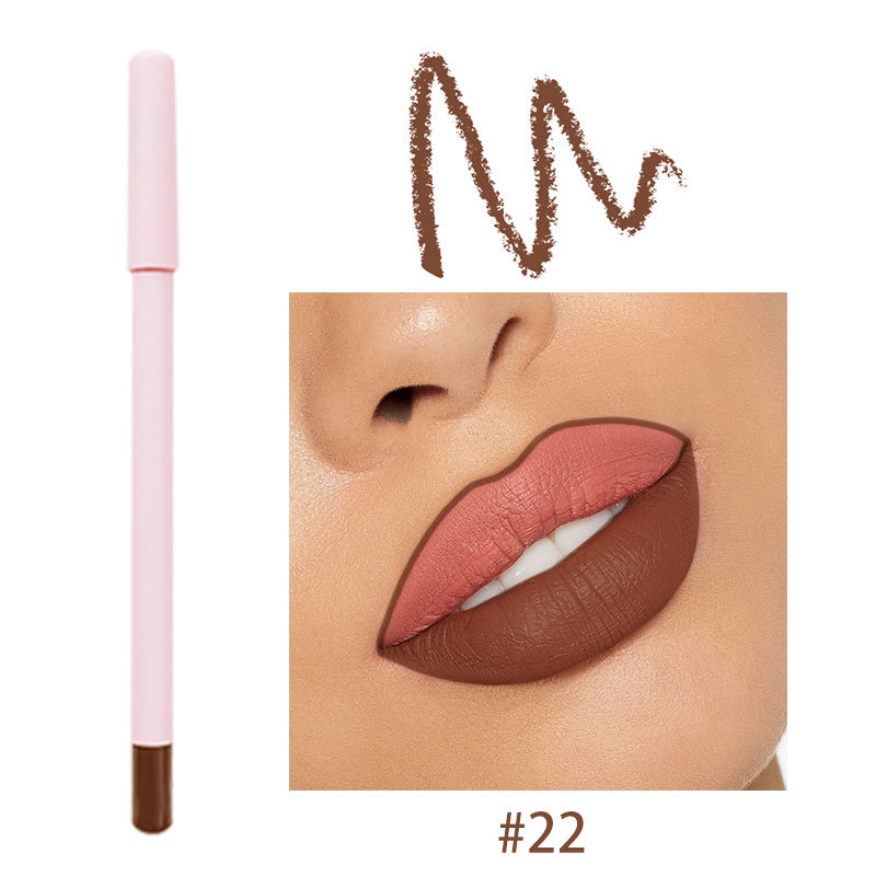 Custom Waterproof Matte Lip Liner Pencil - Private Label Long-Lasting Lipliner