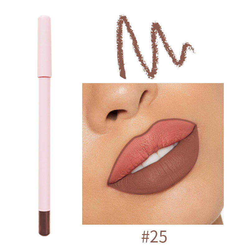 Custom Waterproof Matte Lip Liner Pencil - Private Label Long-Lasting Lipliner