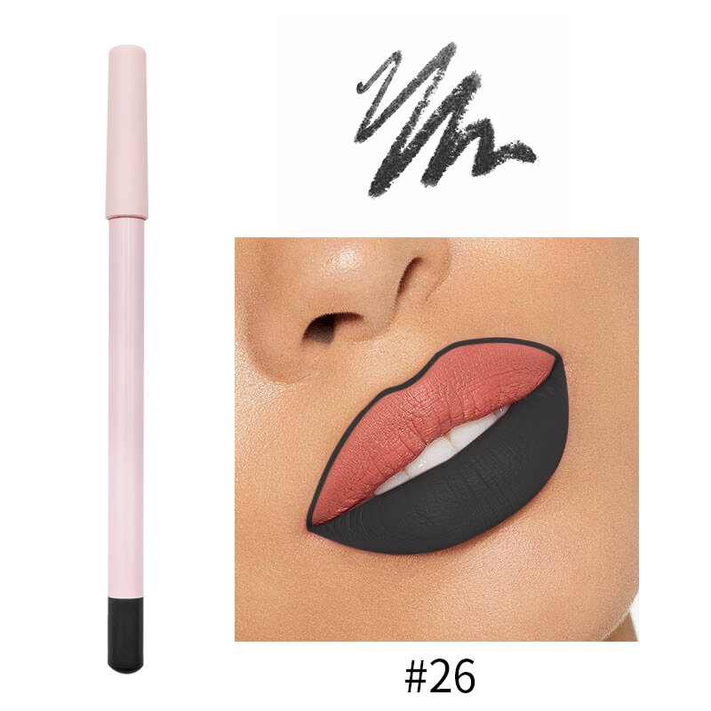 Custom Waterproof Matte Lip Liner Pencil - Private Label Long-Lasting Lipliner