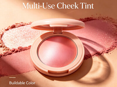 Private Label Single-Color Baked Blush with Low MOQ