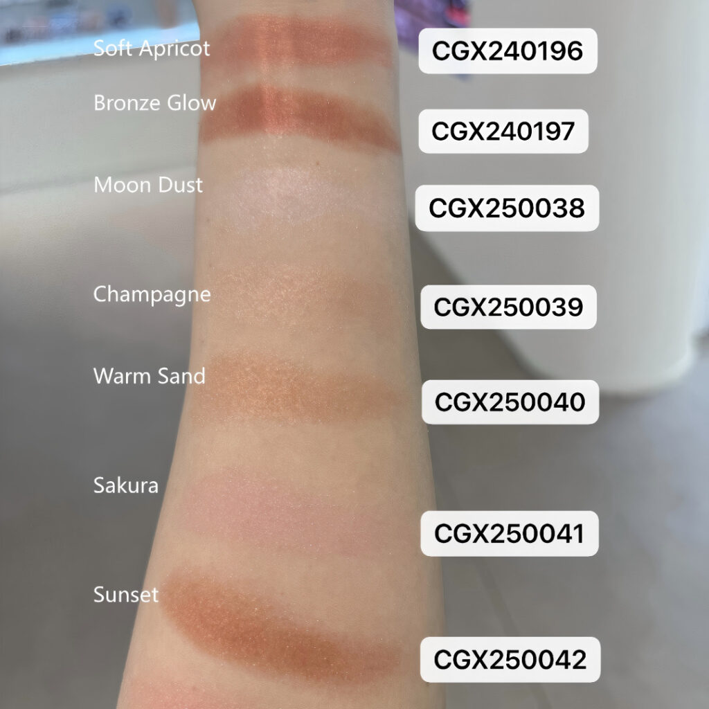 Private Label Single-Color Baked Blush with Low MOQ