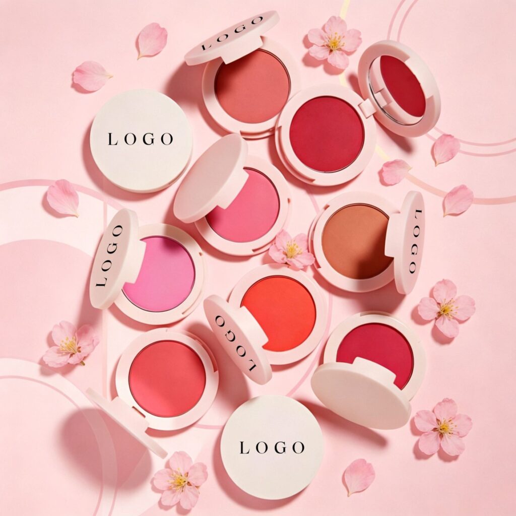 Private Label Soft Matte Cream Blush Wholesale__PS0350