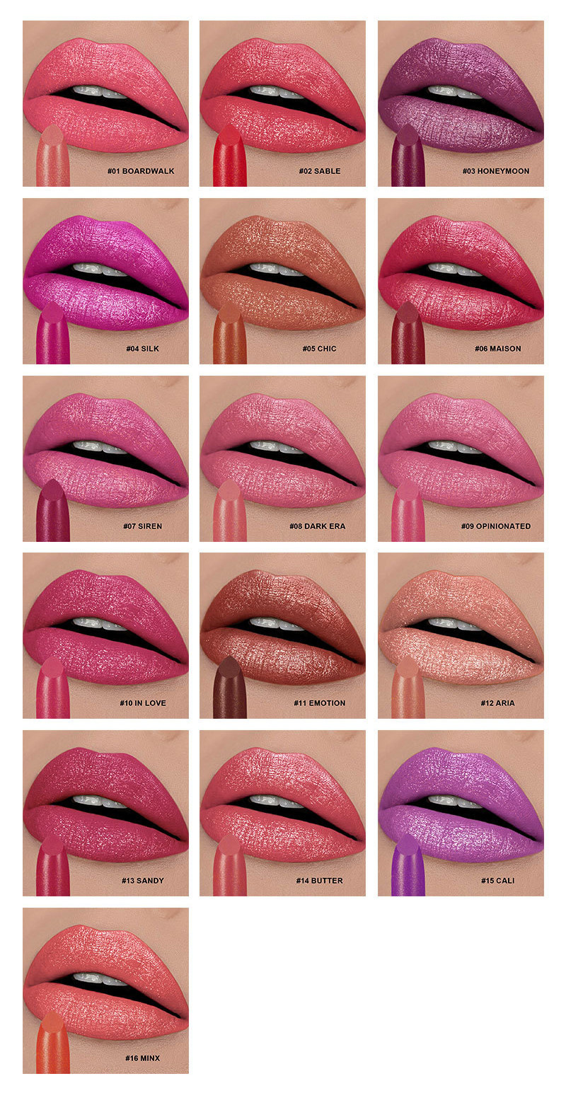 White Label Lipstick Manufacturer – Matte, Hydrating & Shimmer Textures – LS0711
