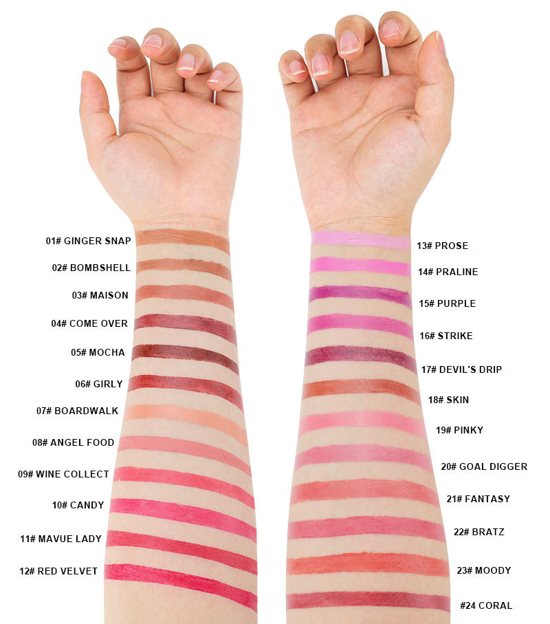White Label Lipstick Manufacturer – Matte, Hydrating & Shimmer Textures – LS0711
